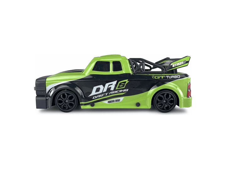 Auto Control Remoto Drift 4 Canales Luces Led DBG1599G Verde 3