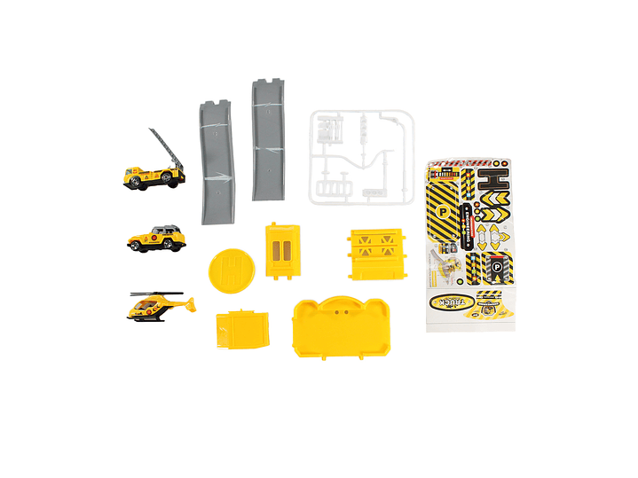 Juguete Estación Construcción 2 en 1 con Vehículos DBG1707 5