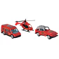 Juguete Estación Bomberos 2 en 1 con Vehículos DBG1708 - Miniatura 5