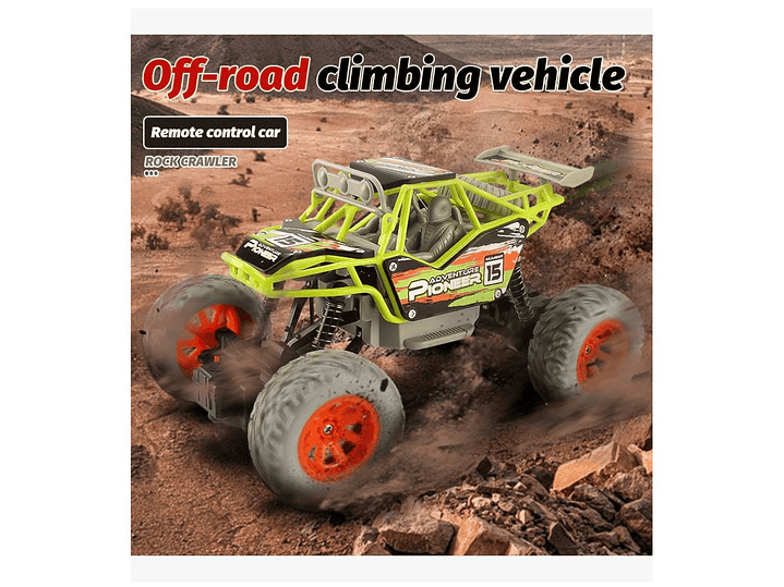 Auto Todoterreno 4x4 Control Remoto Luces Esc 1:20 DBG1622G 5