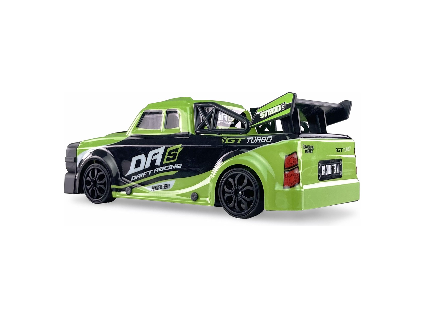 Auto Control Remoto Drift 4 Canales Luces Led DBG1599G Verde 4