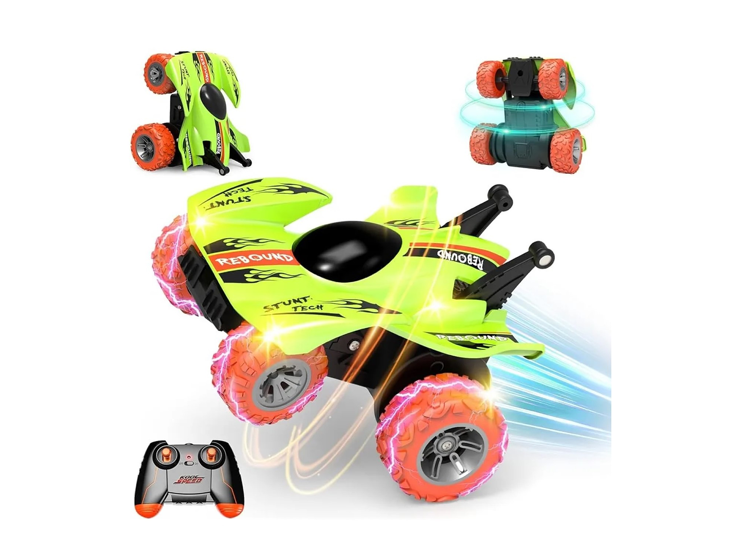 Auto de Acrobacias 360º Control Remoto 4WD 2.4G DBG1582 3