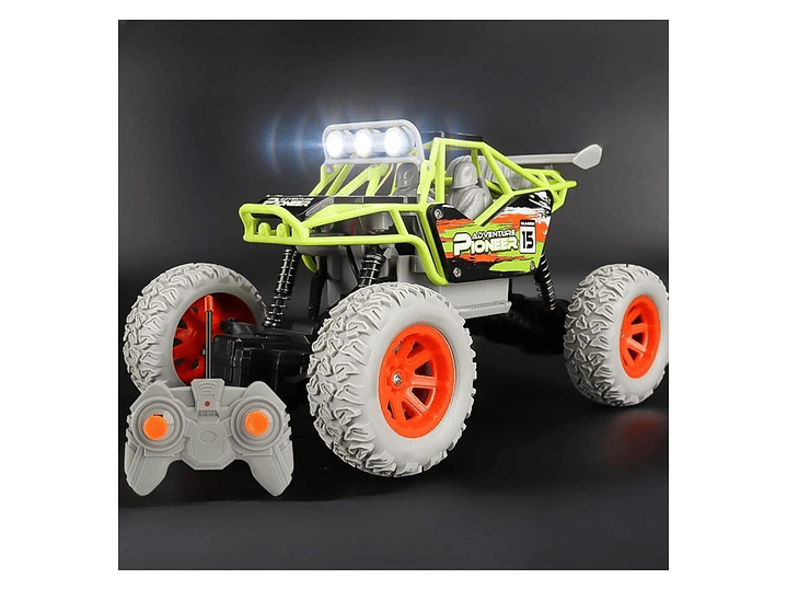 Auto Todoterreno 4x4 Control Remoto Luces Esc 1:20 DBG1622G 6