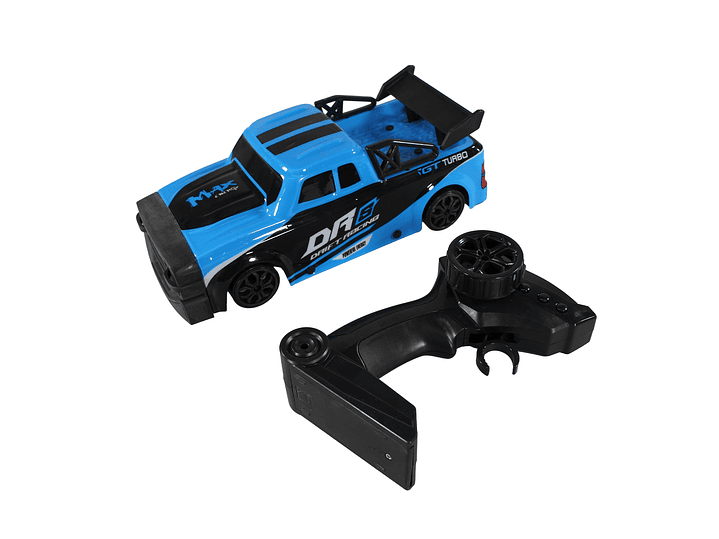 Auto Control Remoto Drift 4 Canales Luces Led Azul DBG1599BL 5