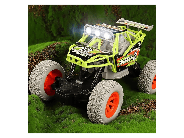 Auto Todoterreno 4x4 Control Remoto Luces Esc 1:20 DBG1622G 7