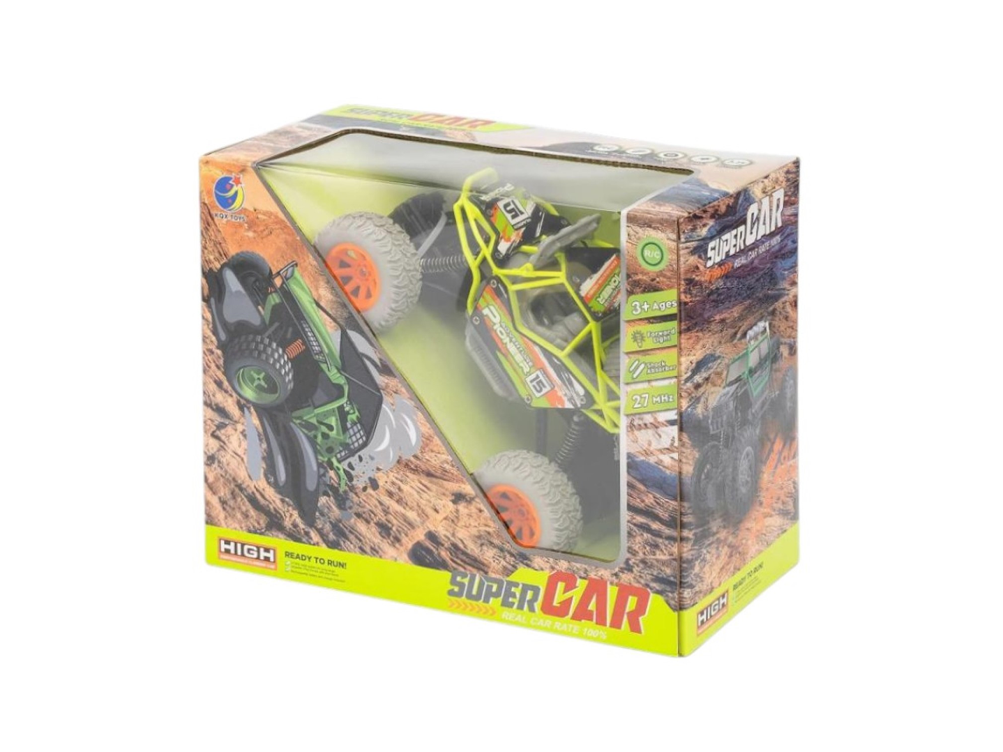 Auto Todoterreno 4x4 Control Remoto Luces Esc 1:20 DBG1622G 8