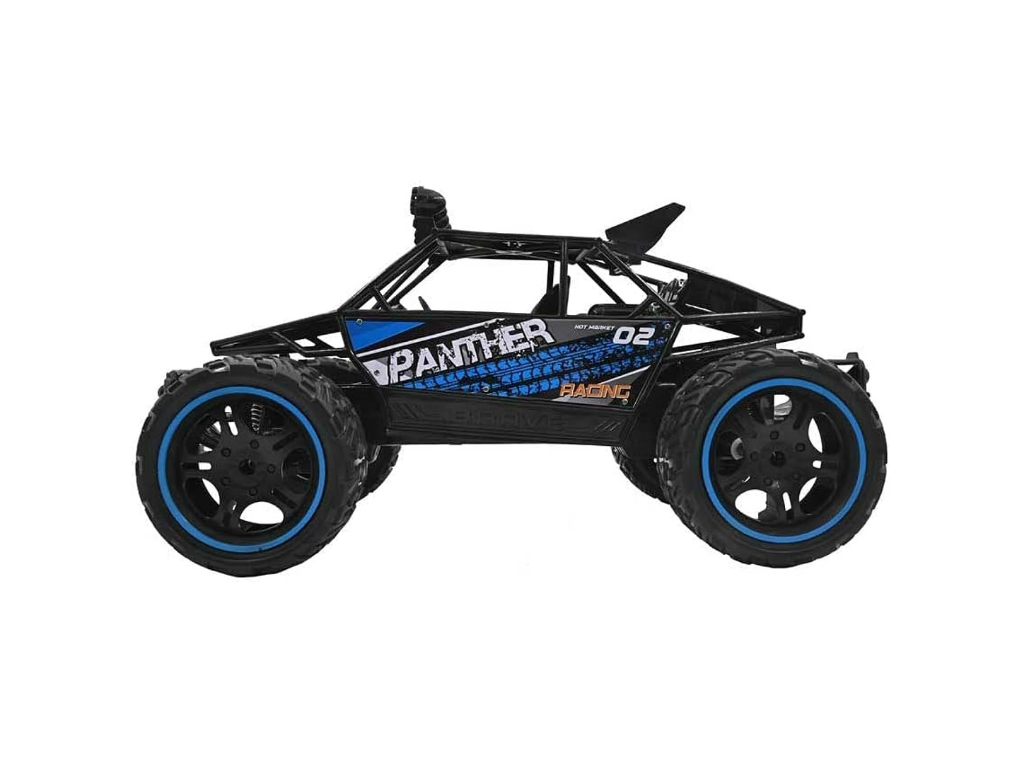 Auto Rally Racer Veloz Control Remoto 2.4G DBG1606BL Azul 2