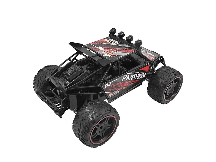 Auto Rally Racer Veloz Control Remoto 2.4G DBG1606R Rojo 2