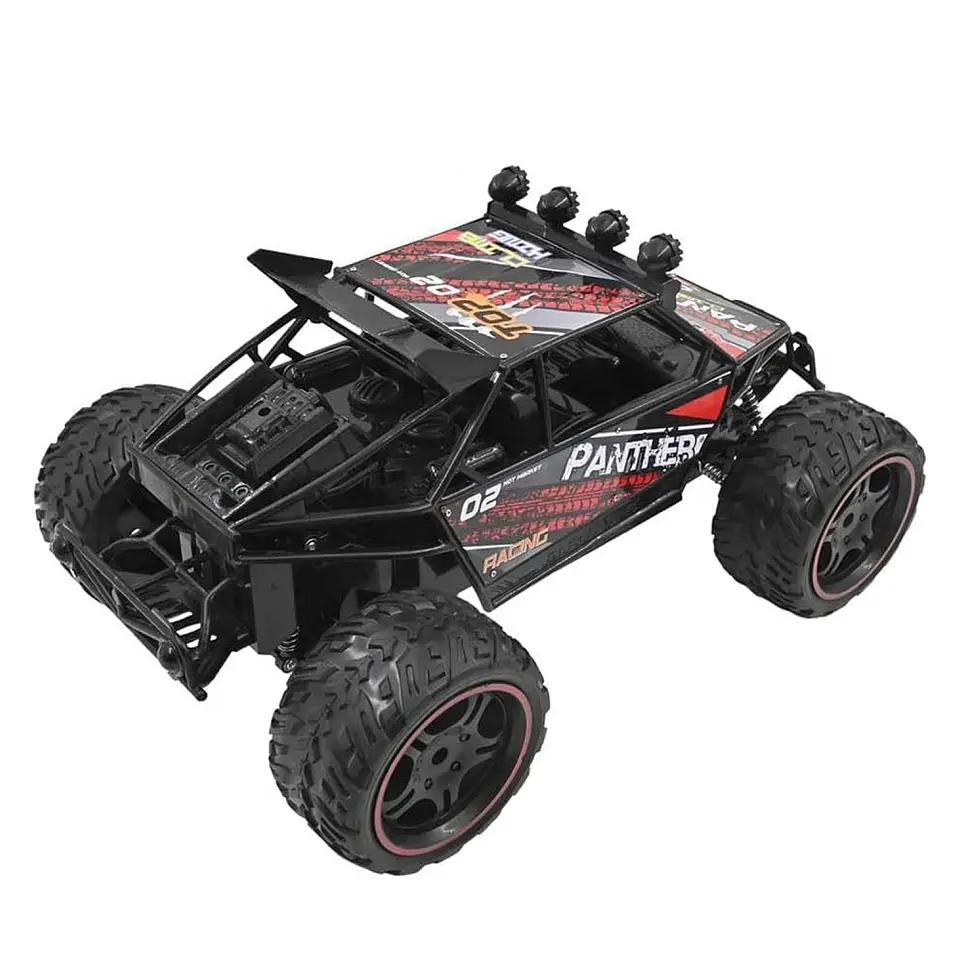 Auto Rally Racer Veloz Control Remoto 2.4G DBG1606R Rojo 2