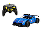 Auto de Carrera RC Luces Música Lanza Vapor DBG1579BL Azul - Miniatura 1