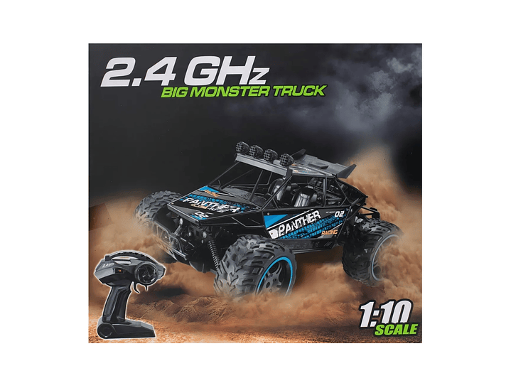 Auto Rally Racer Veloz Control Remoto 2.4G DBG1606BL Azul 5