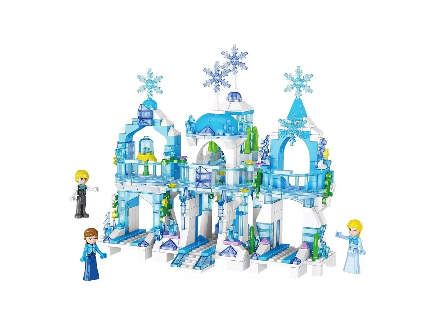 Set Bloques Armables Castillo de Hielo 463 Piezas DBG1539 1