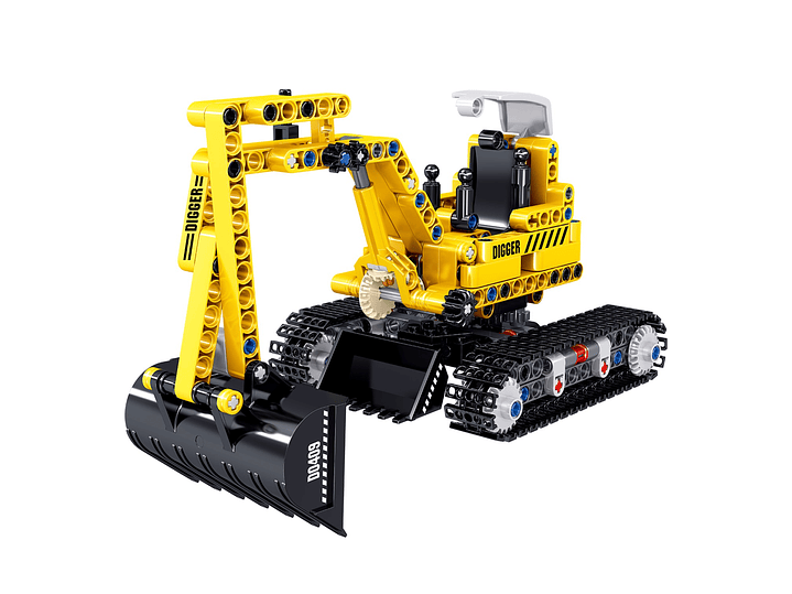 Set Bloques Armables Excavadora 310 Piezas DBG1440 1