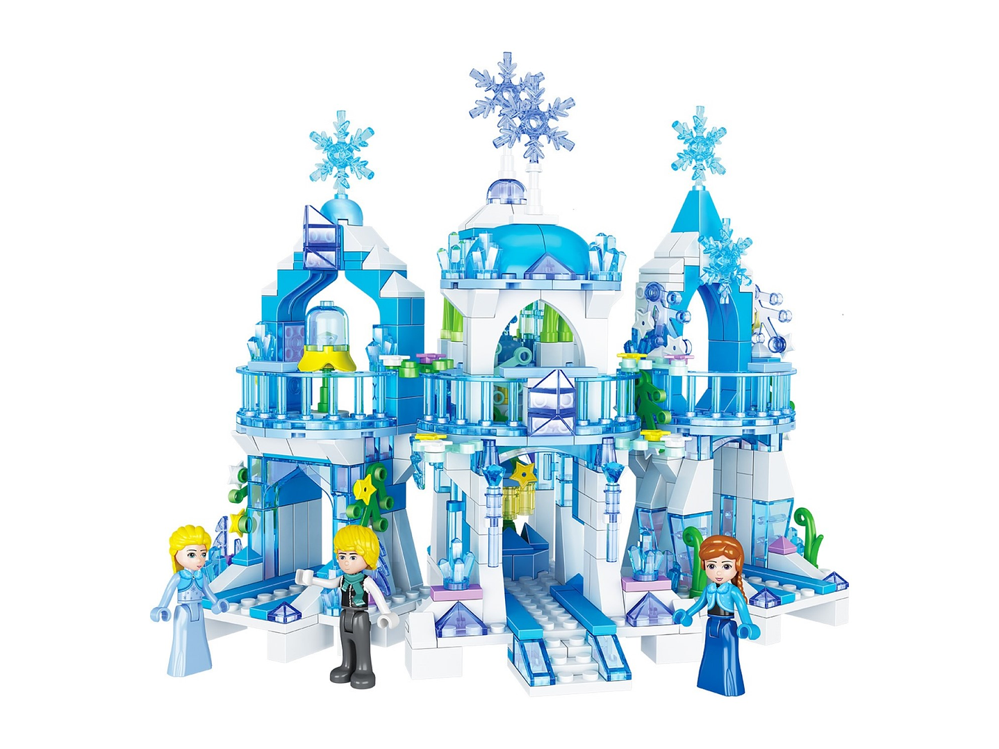 Set Bloques Armables Castillo de Hielo 463 Piezas DBG1539 2