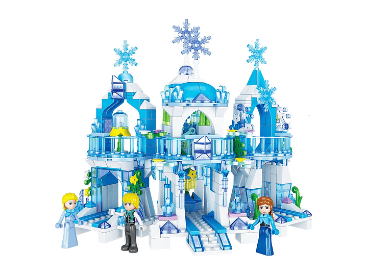 Set Bloques Armables Castillo de Hielo 463 Piezas DBG1539 2