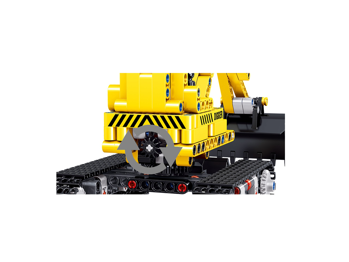 Set Bloques Armables Excavadora 310 Piezas DBG1440 3