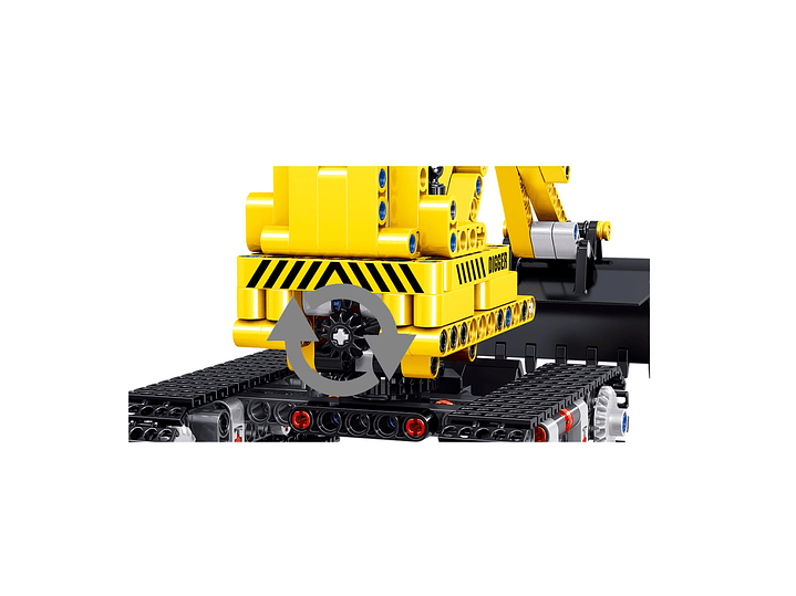 Set Bloques Armables Excavadora 310 Piezas DBG1440 3