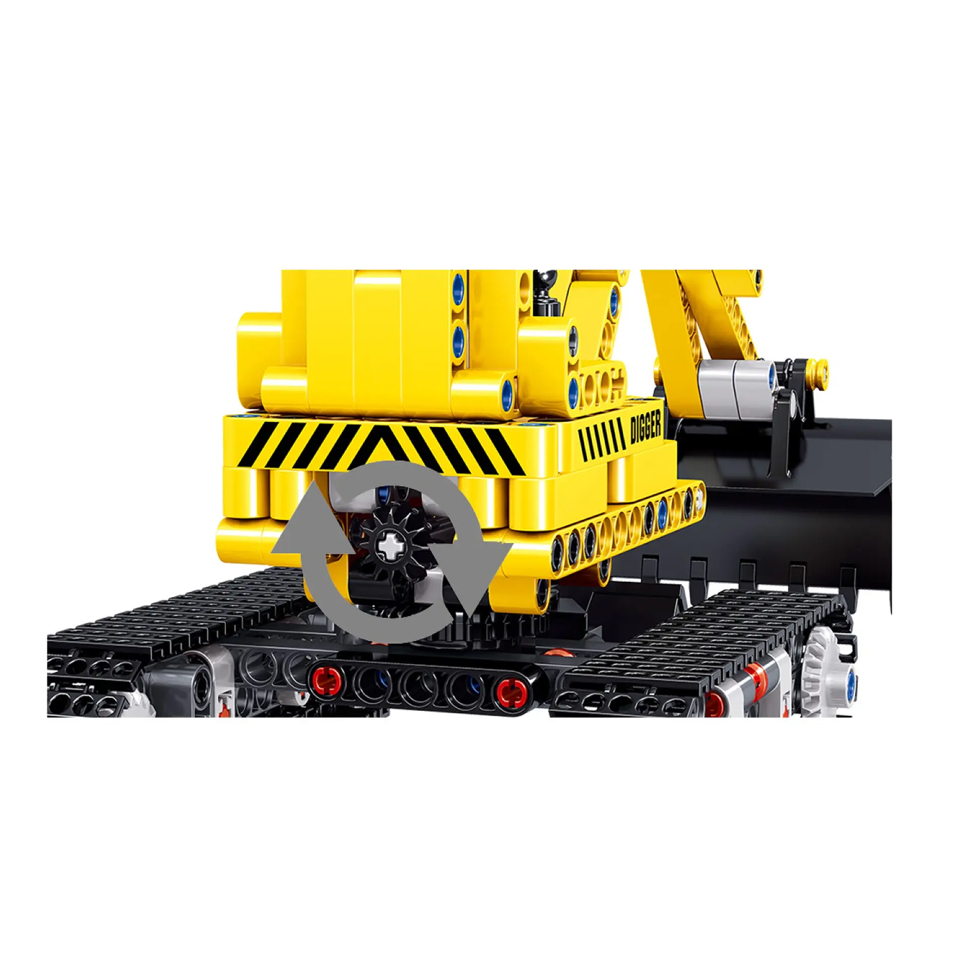 Set Bloques Armables Excavadora 310 Piezas DBG1440 3