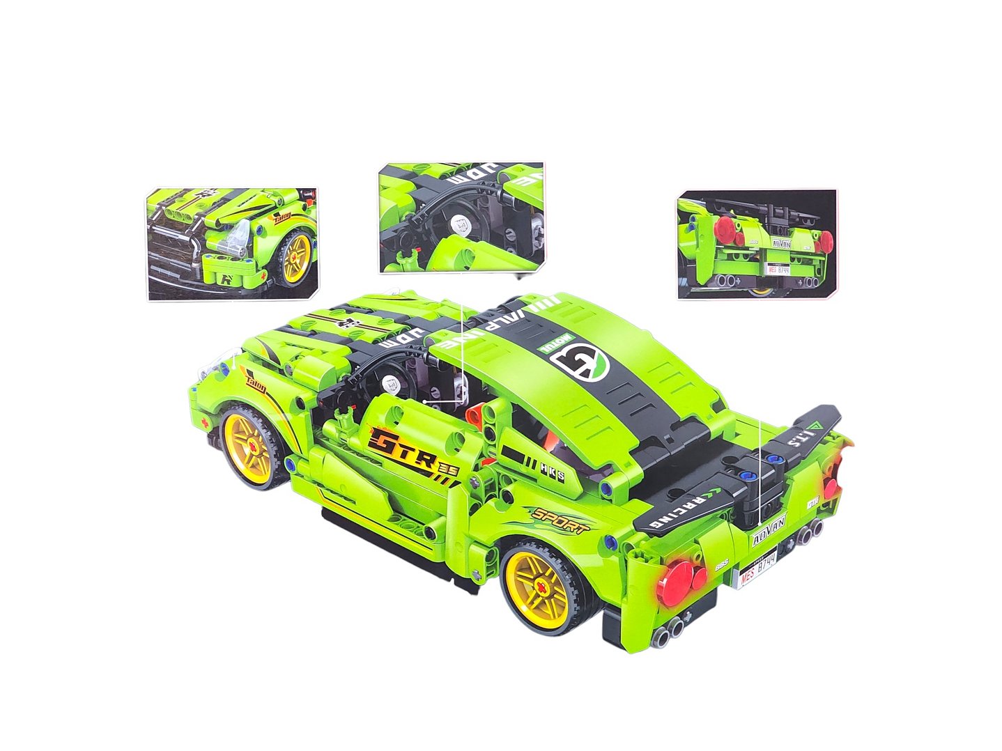 Set Bloques Armables Auto 437 piezas DBG1433 2