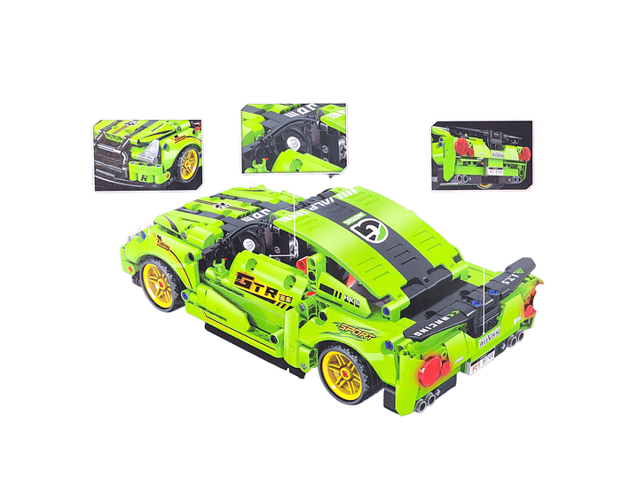 Set Bloques Armables Auto 437 piezas DBG1433 2