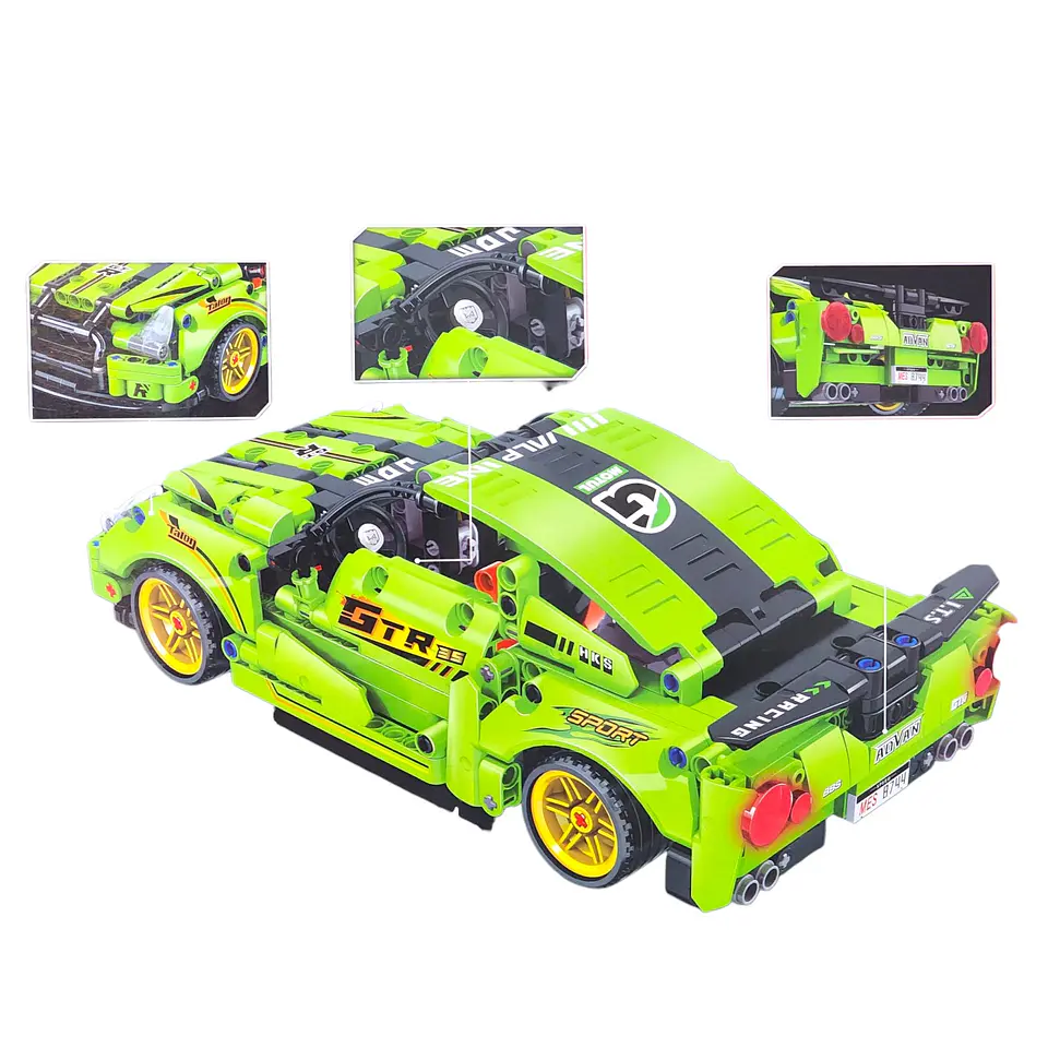 Set Bloques Armables Auto 437 piezas DBG1433 2