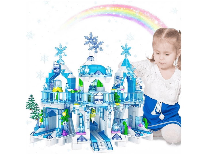 Set Bloques Armables Castillo de Hielo 463 Piezas DBG1539 4