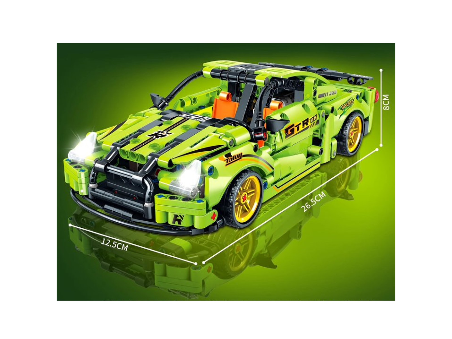 Set Bloques Armables Auto 437 piezas DBG1433 3