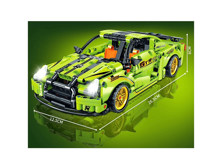 Set Bloques Armables Auto 437 piezas DBG1433 3