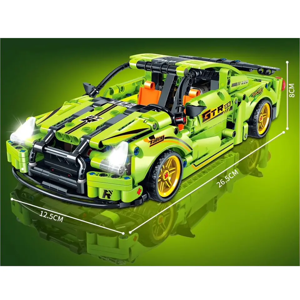 Set Bloques Armables Auto 437 piezas DBG1433 3
