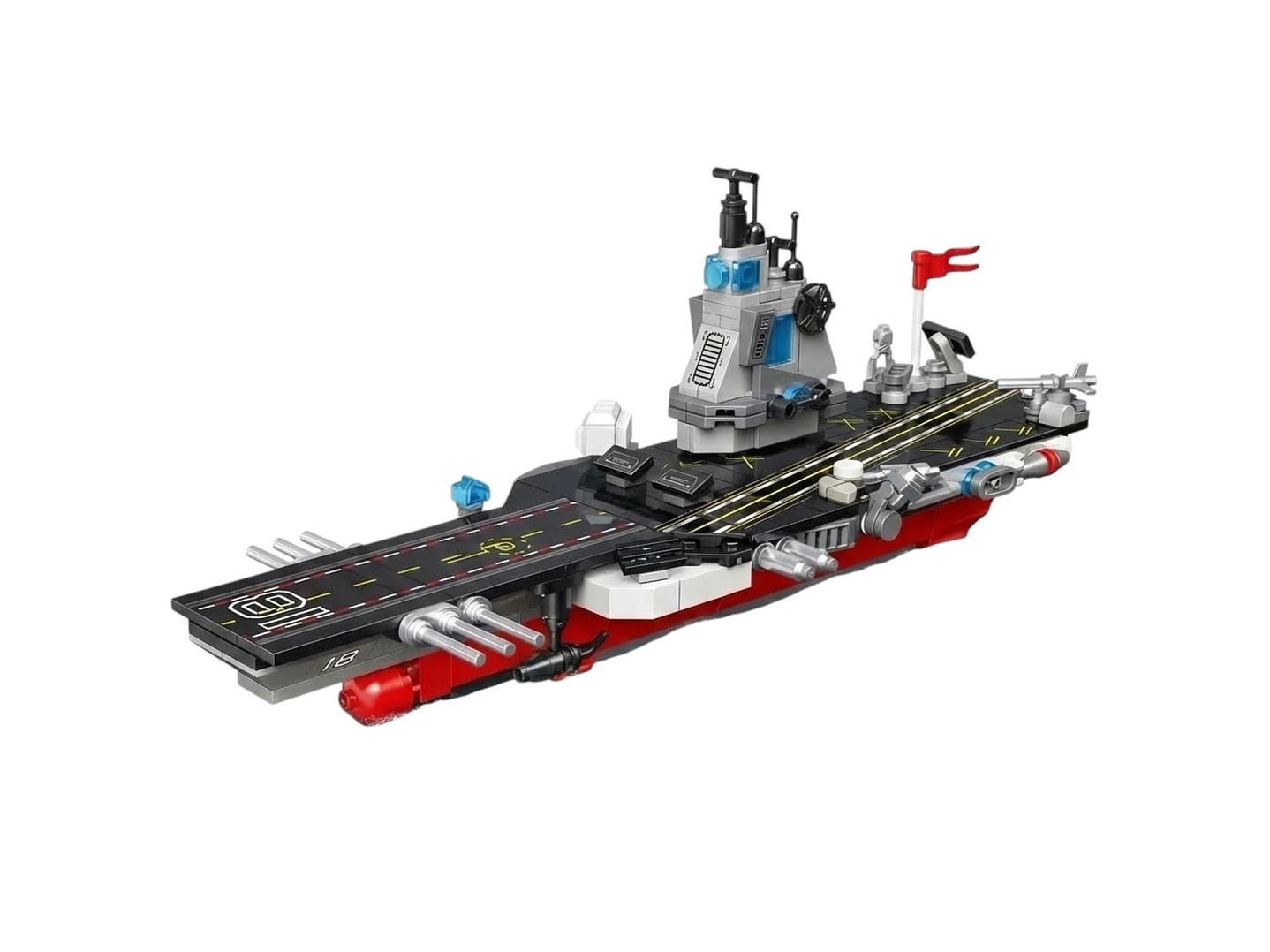 Set Bloques Armables de Portaviones 423 Pzs DBG1777 1