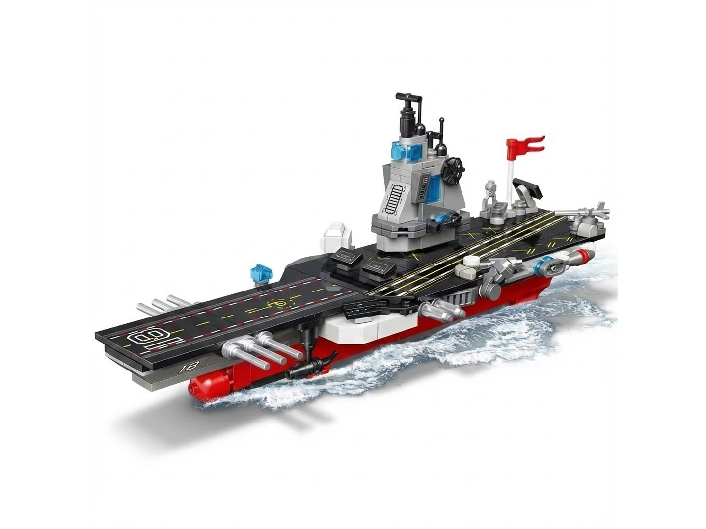 Set Bloques Armables de Portaviones 423 Pzs DBG1777 2