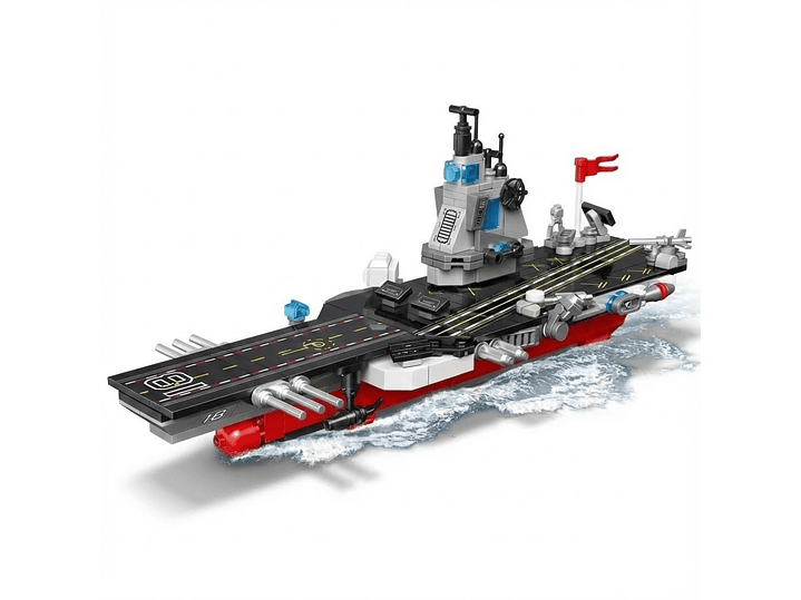 Set Bloques Armables de Portaviones 423 Pzs DBG1777 2