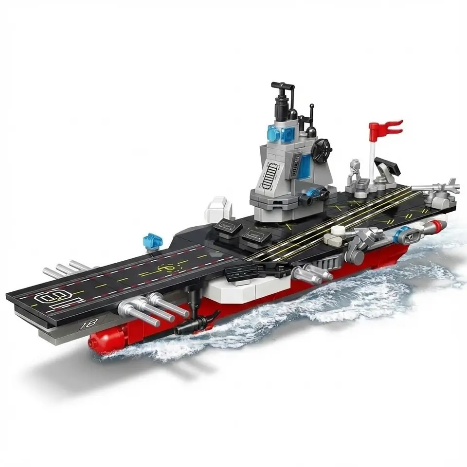 Set Bloques Armables de Portaviones 423 Pzs DBG1777 2