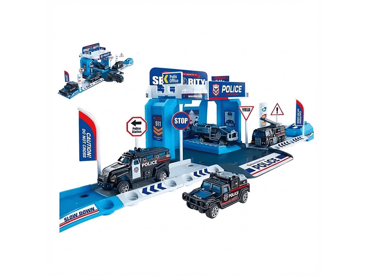 Set Bloques Armables Estación de Policía 29 Pzas DBG1700 1