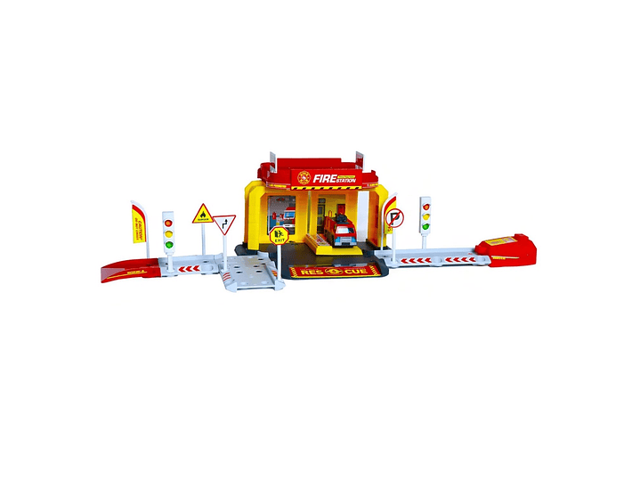 Set bloques Armables Estación de Bomberos 29 Pzs DBG1701 2