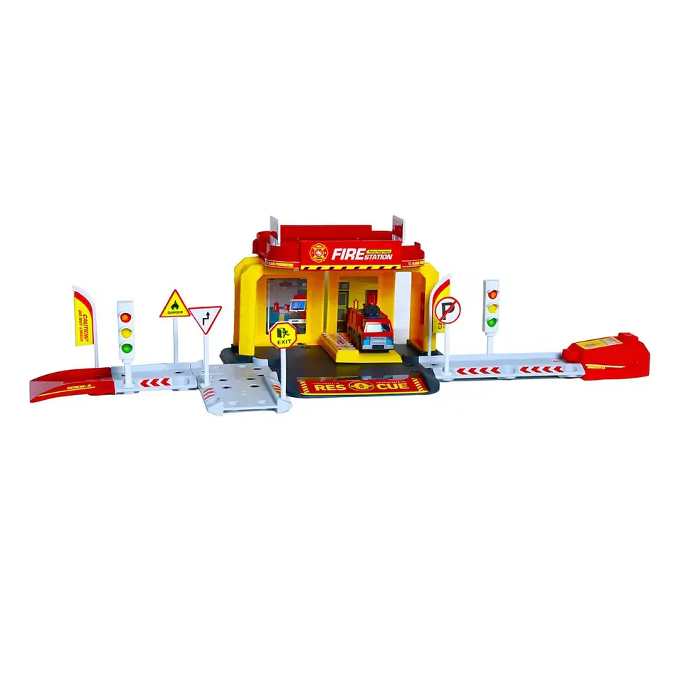 Set bloques Armables Estación de Bomberos 29 Pzs DBG1701 2