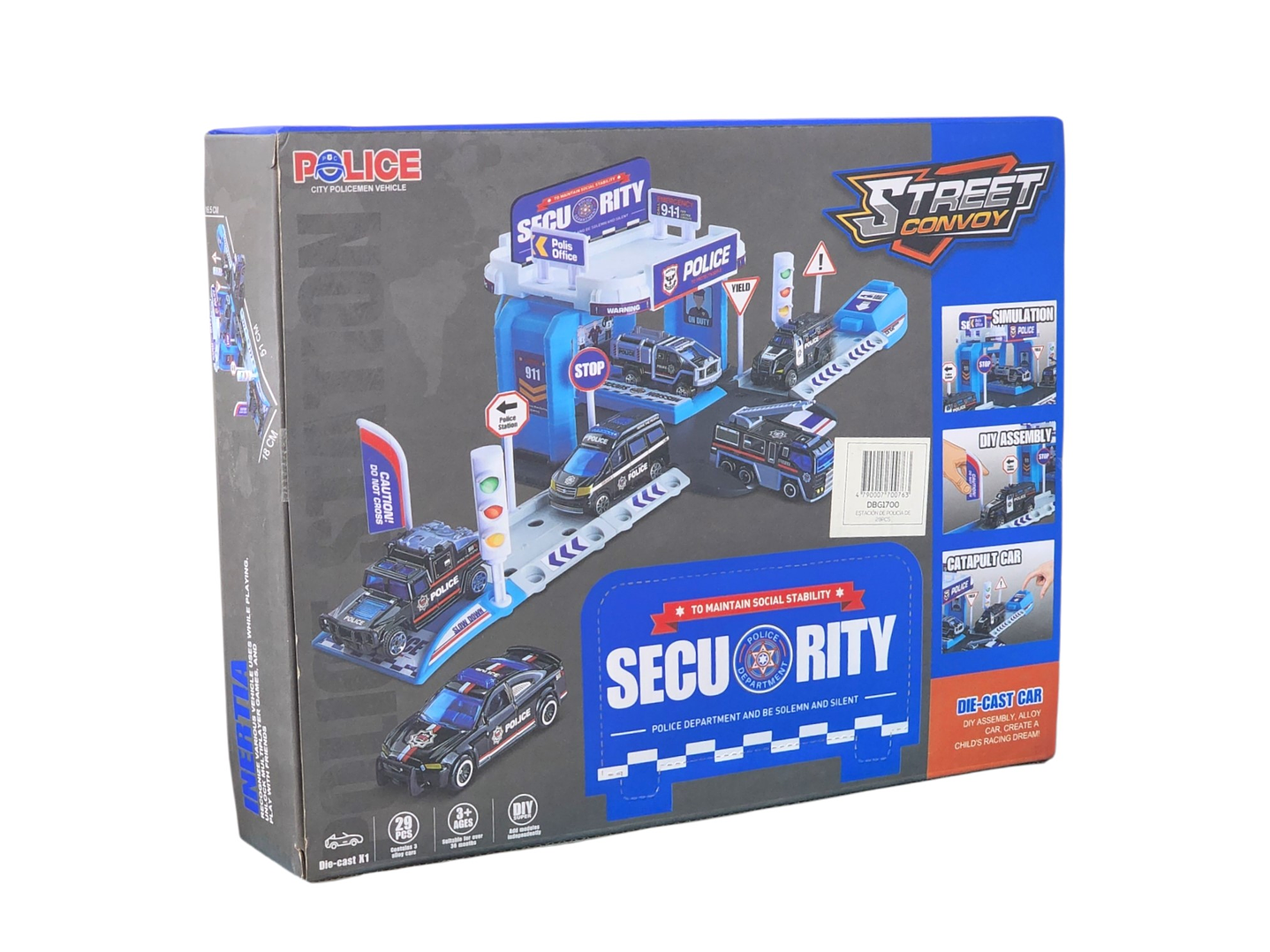 Set Bloques Armables Estación de Policía 29 Pzas DBG1700 4