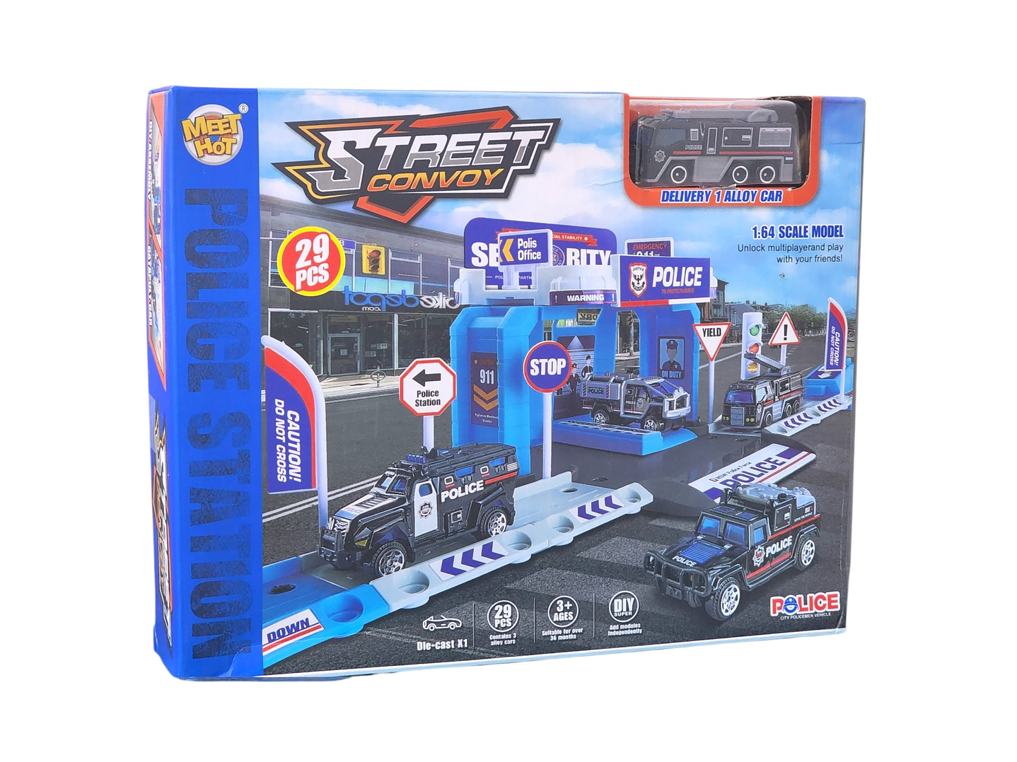 Set Bloques Armables Estación de Policía 29 Pzas DBG1700 5