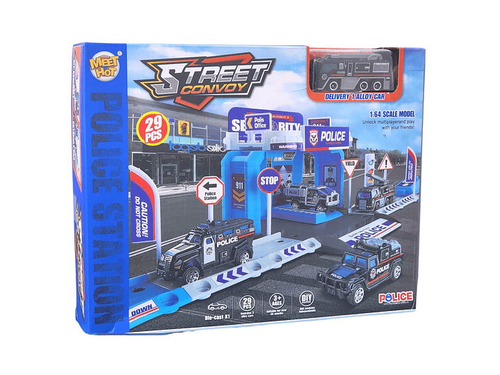 Set Bloques Armables Estación de Policía 29 Pzas DBG1700 5