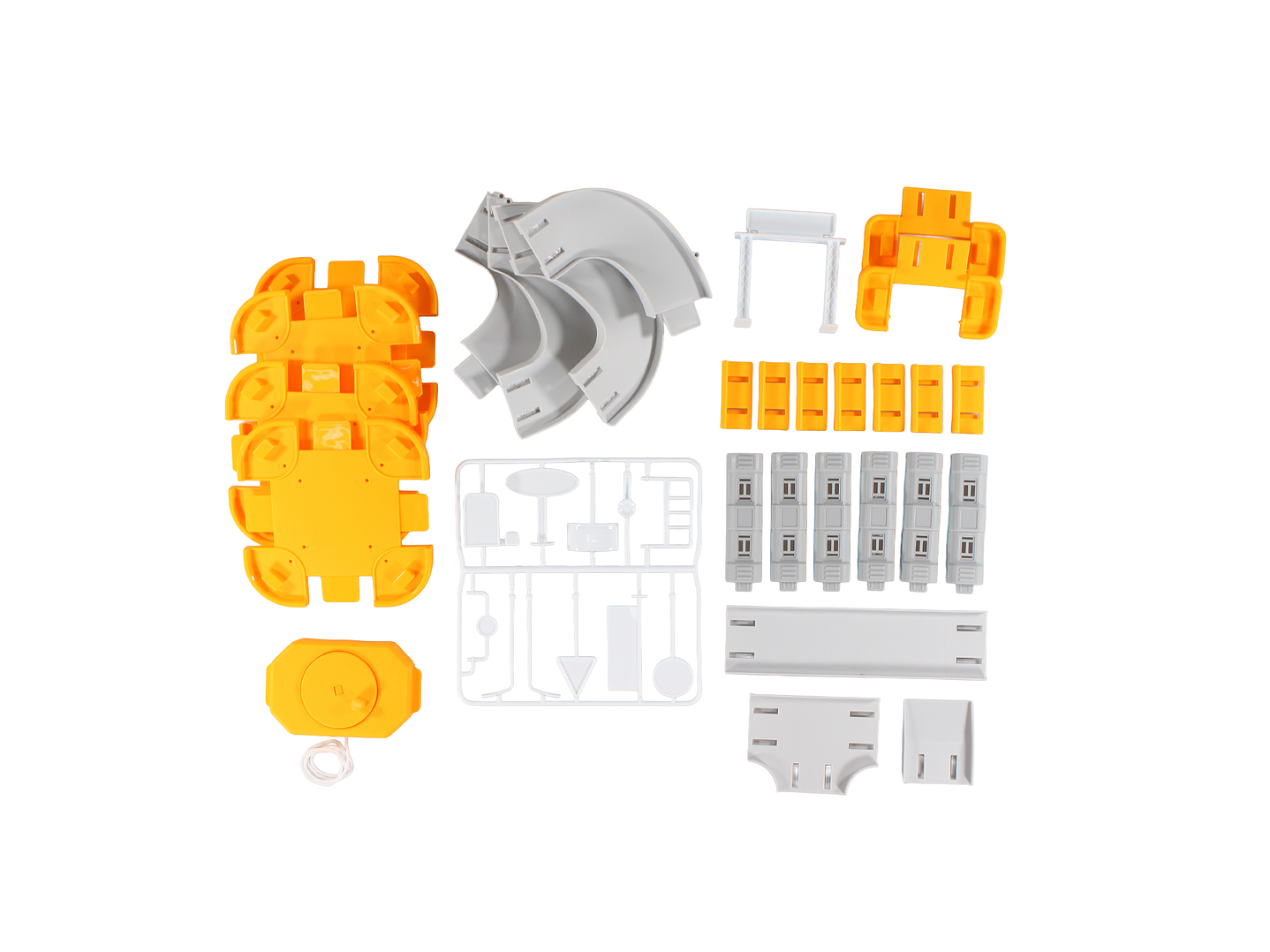 Set Armable Pista Autos 3 Niveles Estación Rescate DBG1702 6