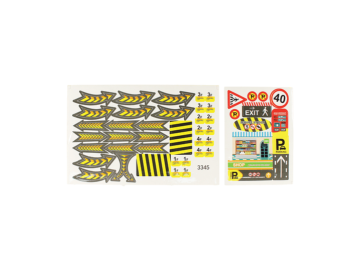 Set Armable Pista Autos 3 Niveles Garaje de Policía DBG1703 7