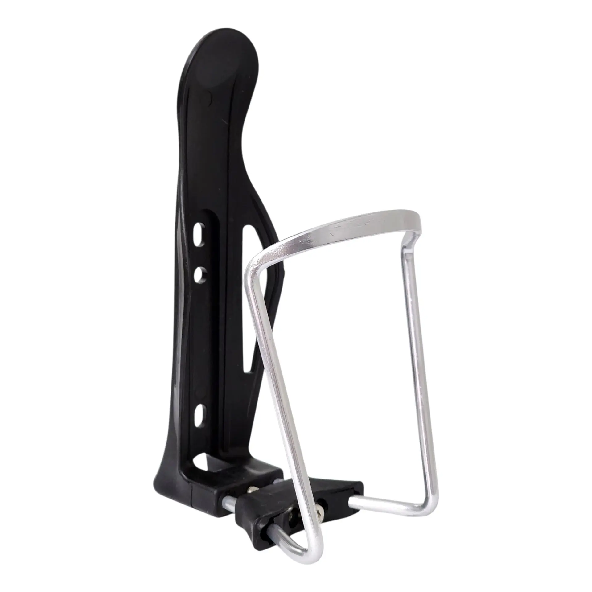 Soporte Porta Botella Ajustable para Bicicleta e18001 Plata 1