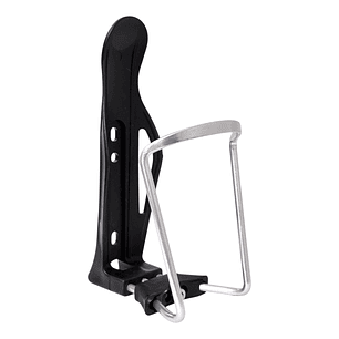 Soporte Porta Botella Ajustable para Bicicleta e18001 Plata