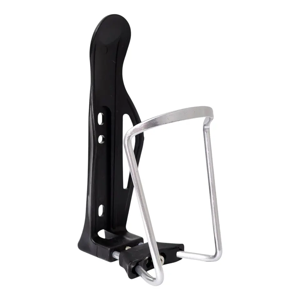 Soporte Porta Botella Ajustable para Bicicleta e18001 Plata 1