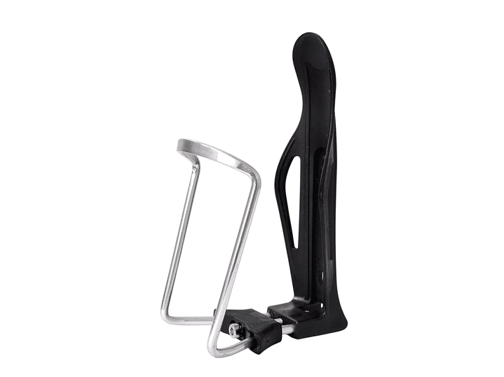 Soporte Porta Botella Ajustable para Bicicleta e18001 Plata 2