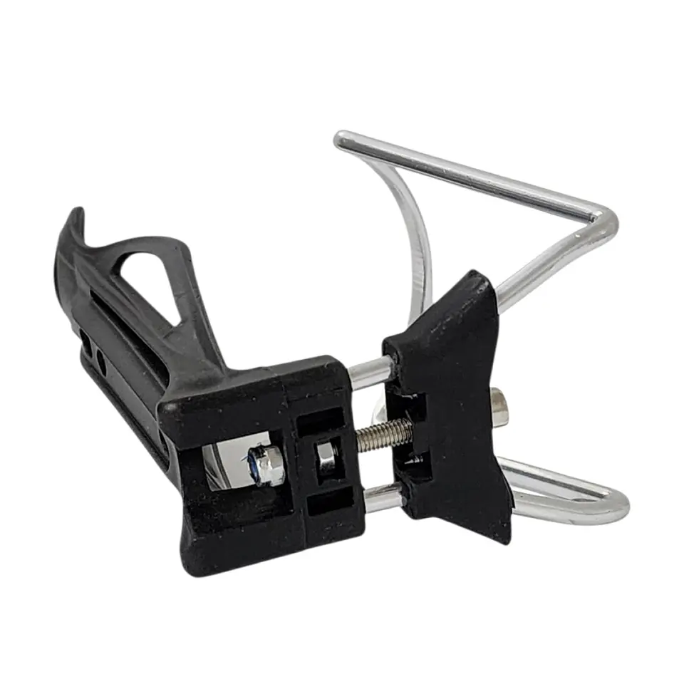 Soporte Porta Botella Ajustable para Bicicleta e18001 Plata 5