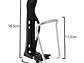 Soporte Porta Botella Ajustable para Bicicleta e18001 Plata - Miniatura 6