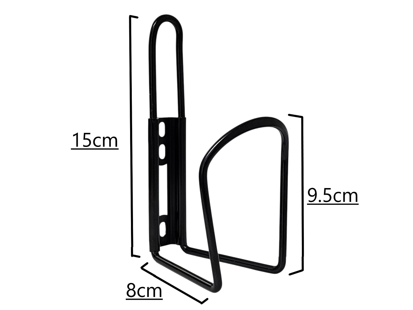 Soporte Porta Botella para Bicicleta de Metal e18210 Negro 6