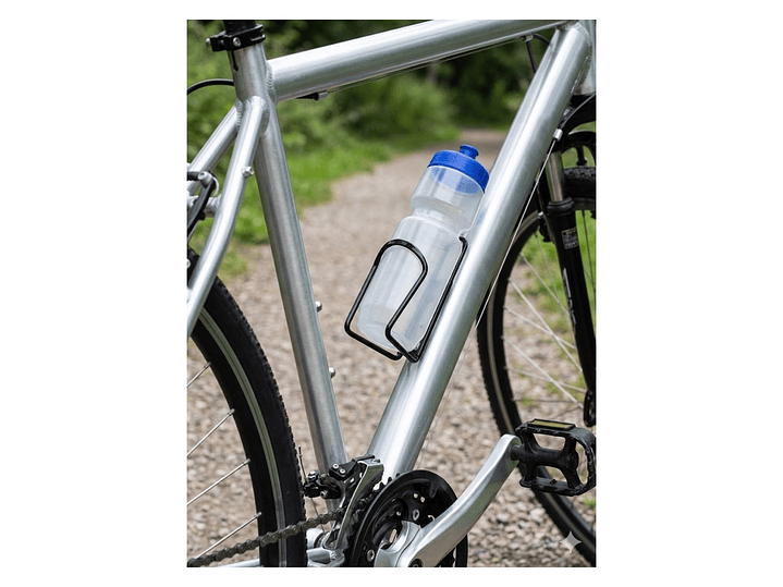 Soporte Porta Botella para Bicicleta de Metal e18210 Negro 7