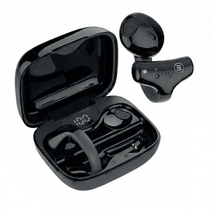 Audífonos Bt Maxell Ear Cuff Clip On Open-Ear TWS Negro